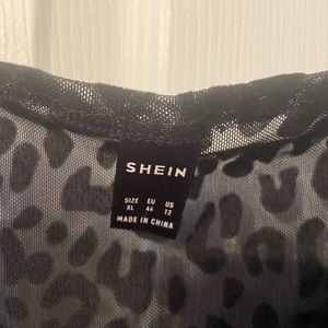 BRAND NEW MESH CHEETAH TANK! shein